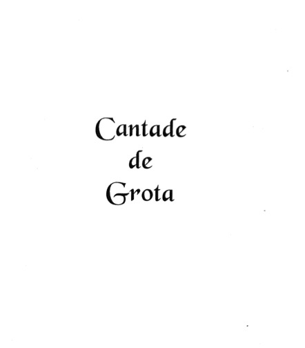 Cantade de grota