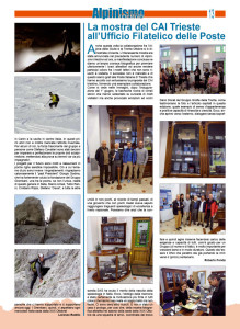 La mostra del CAI Trieste all’Ufficio Filatelico delle Poste – Alpinismo triestino 138/2013