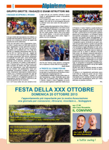 Ragazzi e esami istruttori INS – Alpinismo triestino 139/2013