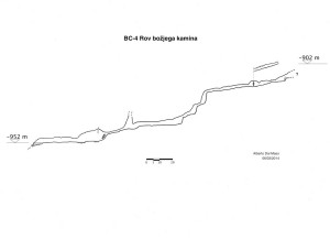 BC-4 Rov božjega kamina (spaccato)